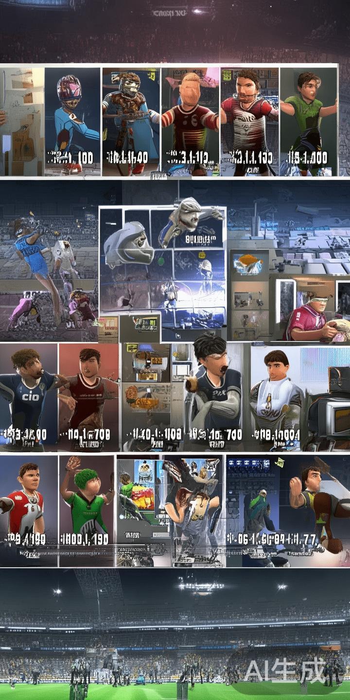 在游戏中，玩家可以自行打造球队，包括选择运动员、制